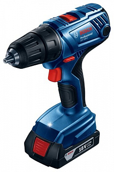 Дрель-шуруповерт BOSCH GSR 180-LI 1.5Ah x2 кейс комплект2