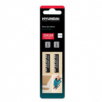 Пилки для лобзиков Hyundai T144D (2шт) 204108
