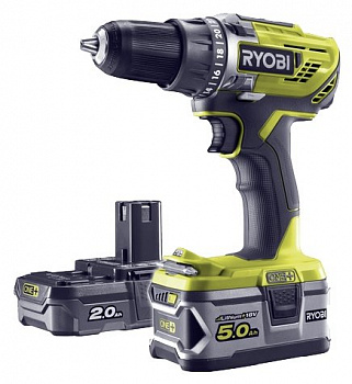 Дрель-шуруповерт RYOBI R18DD3-252S