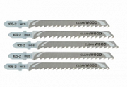 Пилка для лобзика DeWalt HCS 100x68x4.0x60мм T144DP 5шт DT2075-QZ