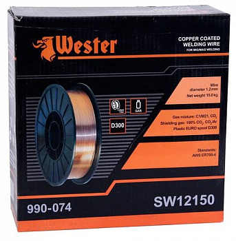 Проволока из металлического сплава Wester SW12150 1.2мм 15кг