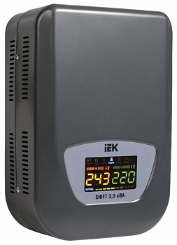 Стабилизатор напряжения IEK Shift 3,5 кВА (IVS12-1-03500)