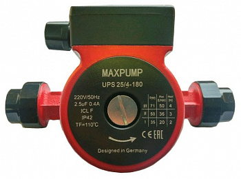 Насос Maxpump UPS 25/8-180