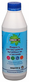 Жидкость для биотуалетов Девон выгребных ям и септиков 0.5 л