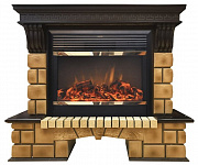 Камин RealFlame Stone Brick 26 AO + Moonblaze