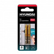 Биты для шуруповертов Hyundai PZ-3 50mm TIN 2шт 203135