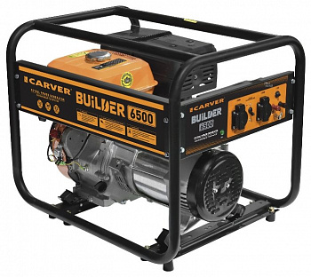 Бензиновая электростанция Carver BUILDER 6500
