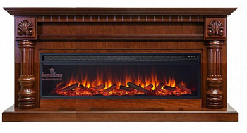 Портал Edinburg 60 под очаг Royal Flame Vision 60 орех темный