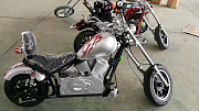 Электромотоцикл GreenCamel Chopper C100 Серебристый 12624