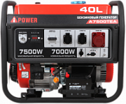 Бензиновый генератор A-iPower A7500TEA 20114