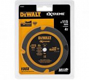 Диск пильный по древесным материалам 115x9.5 мм 4T DEWALT DT20421-QZ