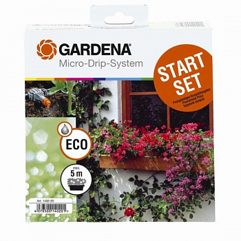 Комплект микрокапельного полива для цветочных ящиков базовый Gardena 01402-20.000.00