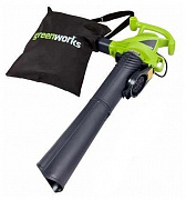 Электрическая воздуходувка greenworks GBV2800 2.8 кВт