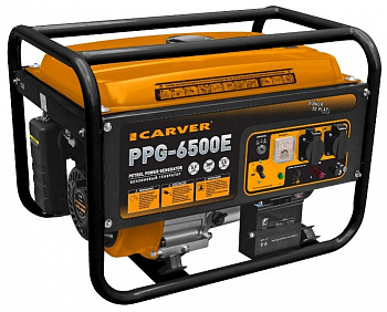 Бензиновая электростанция Carver PPG-6500E