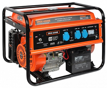 Бензиновая электростанция PATRIOT SRGE 6500Е