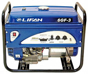 Бензиновая электростанция LIFAN 6GF-3