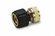 Латунный коннектор с Aqva Stop для шлангов 3/4&#39;&#39; Karcher 2.645-018.0
