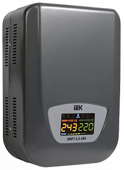 Стабилизатор напряжения IEK Shift 5,5 кВА (IVS12-1-05500)
