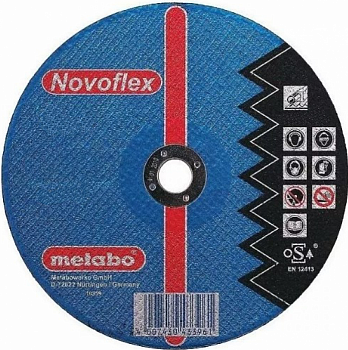 Отрезной круг Metabo 125х2,5х22,23мм Novoflex SP А 30-R прямой  617131000