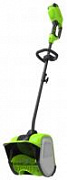 Аккумуляторный снегоуборщик Greenworks G40SS30 2600807UB с аккумуляторoм 4 А.ч и зарядным устройством