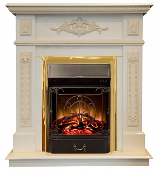 Камин RealFlame Lilian WT + Majestic Lux BR S