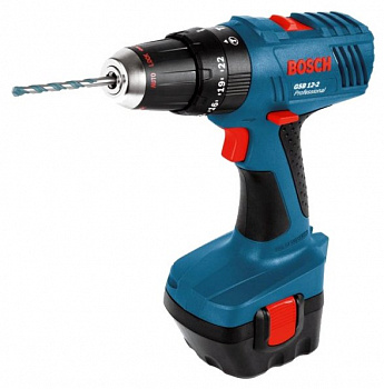 Дрель-шуруповерт BOSCH GSB 12-2 1.5Ah x2 Case