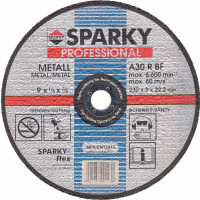 Отрезной диск по металлу SPARKY 150x3x22.2 A30R 20009560204